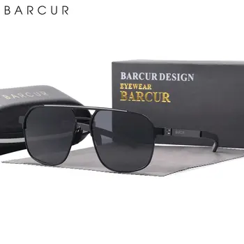 BARCUR Originálny Dizajn Námestie Polarizované slnečné Okuliare pre Mužov, Ženy DIY Chrámy Pohodlné Nosenie Okuliarov Môžete Použiť ako Optické Rám