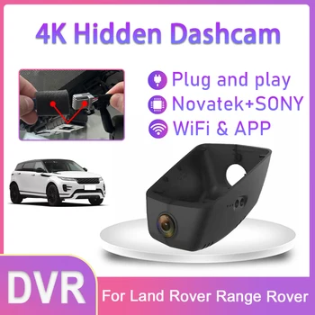Nové! Predné a Zadné 4K Dash Cam pre Auto Fotoaparát Záznamník Dashcam WIFI Auta Dvr Záznamové Zariadenia Pre Land Rover Range Rover 2023