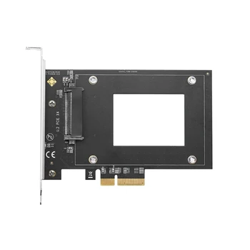 U. 2 PCIe Stúpačky Adaptér 7000Mbps PCIe GEN4 X4/X8/X16 na U. 2 NVMe SSD SFF-8639 PCI-e U. 2 Rozširujúca Karta SSD Konvertor