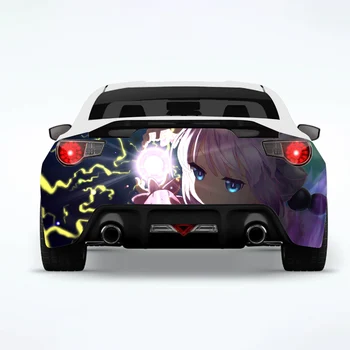 Kamui Kanna Anime Auto Zadné Zábal Auto Nálepky, Auto Odtlačkový Tvorivé Nálepky Karosérie Vzhľad Úpravy Dekoračných Nálepiek