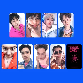 Kpop Idol 8Pcs/Set Lomo Karty EXO EXISTUJÚ Pohľadnicu Album Nové Foto Tlač Karty Obrázok Fanúšikov Dary, Zbierky
