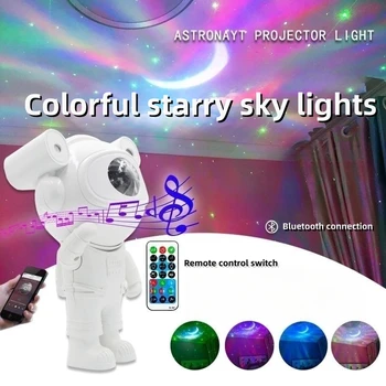 Astronaut hviezdnej oblohy, svetlá, Tvorivá spálni atmosféru aurora Astronaut projektor lampy, Nočné svetlo Vianoce a narodeniny, darčeky.