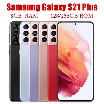 Odomknutý Samsung Galaxy S21 Plus S21+ 5G G996U1 6.7
