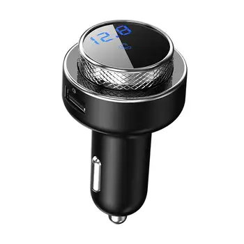 Adaptér do auta s Mikrofónom Prenosné Handsfree Hovor Bluetooth FM