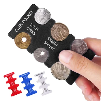 1pc Plastové Úložný Box Zber Kabelke Peňaženku Organizátor Držiak Na Mince Meniča Držiteľ Mini Japonsko Mince Zásobník Nástrojov