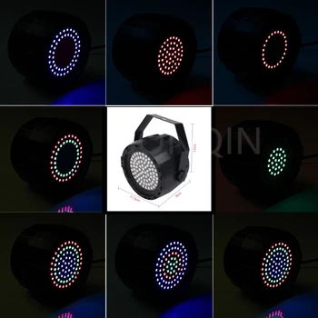 78 RGBW LED 4IN1 DJ, Disco Laserové Svetlo Projektora Strobo Fáze Účinok, Svadobné, Vianočné Dovolenku Strany Lampa Darček Dovolenku Bar Club Svetlá