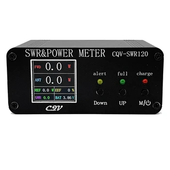 120W 1.8 Mhz-50Mhz Digitálne Právomoci Stojatej Vlny Meter SWR Meter FM AM SSB SWR Právomoci Watt Meter Funkcia Budíka