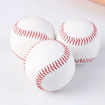 9 palcový (7.2 cm) mäkké baseball Pevného baseball praxe loptu pre základné a stredné školy študentov