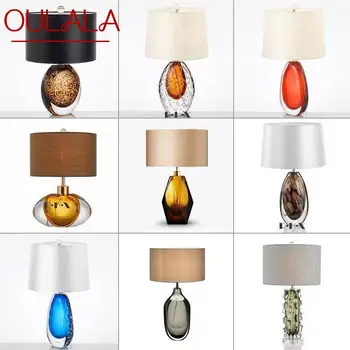 OULALA Nordic Glazúra stolná Lampa Moderného Umenia Iiving Izba Spálňa Štúdia Hotel LED Osobnosti Originality Stôl Svetlo