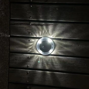 4pcs Solárne Nástenné Dekoračné Lampy Nepremokavé Vonkajšie Nočné Svetlo Zmyslové Prepínač Jednoduchú Inštaláciu Nastaviteľný na Domácej Záhrade
