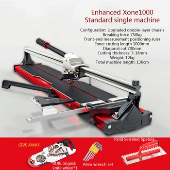 Xone1000/Xone1200 Keramické Dlaždice Fréza Posilnené Príručka Keramická Dlažba A Podlahové Dlaždice Push-Pull Nôž S Vysokou Presnosťou Nôž