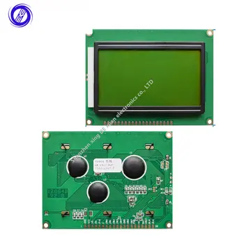 LCD Rada Žltá Zelená Obrazovka 12864 128X64 5V modrá obrazovka ST7920 LCD modul pre arduino 100% nový, originálny