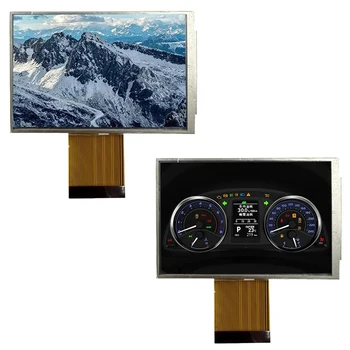 3,5 Palcový 320 x 480 MIPI DSI Rozhranie SPI TFT Panel LCD Displeja Modul Dispečer RGB Displej Vlastné Obrazovky H35C116-07W v08