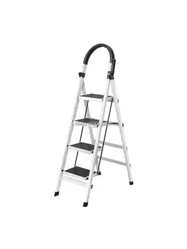 Malý rodinný rebrík, domáce skladací rebrík, krytý teleskopická malé prenosné multifunkčné pričom uhlopriečny rebrík, zahusťovanie