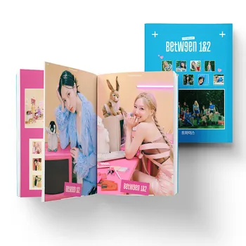 Kpop Super Star DVAKRÁT Between1&2 HD Photo Album Dekorácie Obrázok Idol Momo Sana Mina Notebook Karty K-pop Fanúšikov Dary