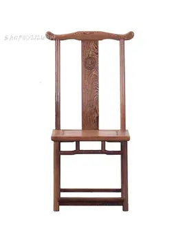 Mahagón jedálenské stoličky kuracie krídla dreva úradný klobúk stoličky domov jedálne stoličky Čínsky všetky masívneho dreva retro jedálenský stôl čaj