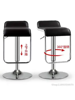 Bar, sedačková lanovka, vysoká stolička moderný minimalistický bar vysoká stolička pokladničné tabuľka stolice domov bar stoličky, predné barové