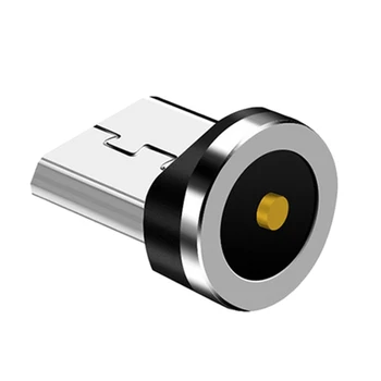 Kolo Magnetické Kábel Zapojte 8 Pin mini USB Zástrčky Rýchle Nabíjanie Telefónu Magnet Konektor Nabíjačky