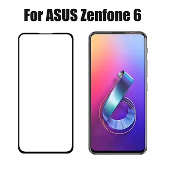3D Full Lepidlo Úplné Pokrytie Tvrdeného Skla Pre Asus Zenfone 6 6Z 2019 ZS630KL Screen Protector Pre ZS630KL Ochranný Film Sklo