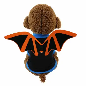 Halloween Pet Oblečenie Oko-lov Halloween Pet Bat Krídlo Kostým Transformácie Doplnkov pre Mačky a Psov s Výtvarné Spracovanie