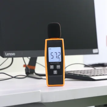 MIni Hluku Meter Zvukomer Digitálne Decibel Meter Digitálny Merač Hluku Environmentálneho Hluku Tester RZ1359 LCD Podsvietenie