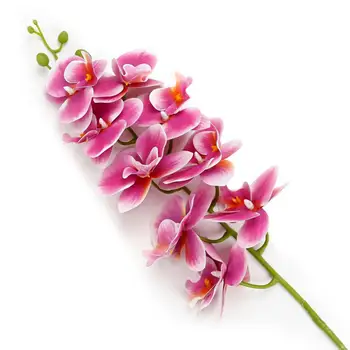 1Pc 3D Tlač Umelý Kvet, Motýľ Orchid Garden DIY Svadobné Party Decor