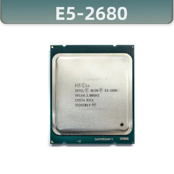 Xeon E5 2680 2.7 GHz Osem-Core Šestnásť-Niť CPU Procesor 20M 130W LGA 2011