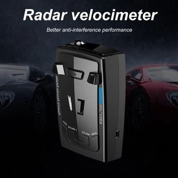 RAD2000 Auto Radarový Rýchlomer Hlasové Upozornenie Radar riadenia Rýchlosti Detektor Rýchlosť Vozidla, Alarm, Výstražný Systém na Auto Príslušenstvo