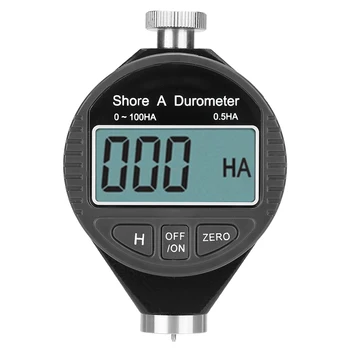 Digitálny 100HD A Tvrdomer Brehu Gumy Tvrdosť Tester LCD Displej Meter Opatrenie Nástroje