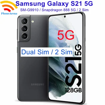 Pôvodné Samsung Galaxy S21 5G G9910 Dual Sim 6.2