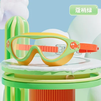 Detské plavecké okuliare HD anti-fog nepremokavé profesionálne potápačské okuliare zariadenia plávanie okuliare
