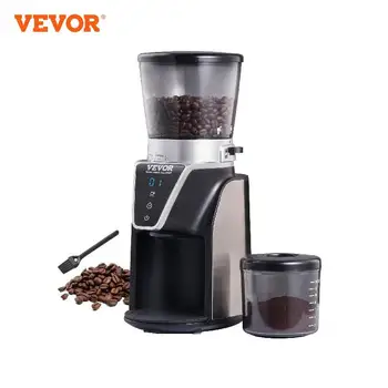 VEVOR 40 MM Kužeľové Burr Grind Nastavenie Coffe Bean Elektrický Mlynček Mocha Espresso Úpravy na Kávu na Domáce a Kuchynské