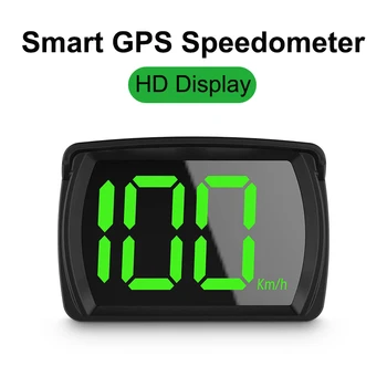 Univerzálny HUD Smart Auto, Head up Display GPS HUD Digitálny Rýchlomer Auto Elektronické Príslušenstvo KMH HD Displej Veľký Font MPH