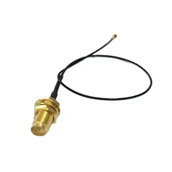 RP-SMA Female Jack IPX IPEX U. FL MHF4 RF Jumper Kábel 0.81 mm pre PCI WIFI Karta Bezdrôtového Smerovača