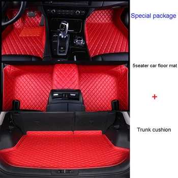 Vlastné Auto Rohože pre Acura TLX na roky 2014-2020 Rok Interiérové Detaily Auto Príslušenstvo Koberec batožinového priestoru Rohože