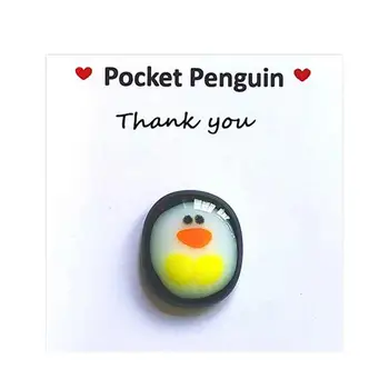 Roztomilý Vrecku Penguin Objať Trochu Vrecku Penguin Objať Priateľské Zviera Dekorácie Malý Tučniak Dekorácie Pre Valentines