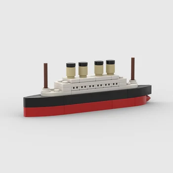Titanic Výletnej Lode Model Budovy MOC Bloky Tehly Čln Súpravy Construcrion Sady Deti Zostaviť Hračky