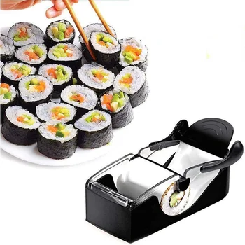 Sushi Roll Maker Jednoduché Ryža Loptu Formy Non-stick Ideálny Koľajových Nástroj DIY Sushi Stroj na Výrobu Kuchynské potreby Nástroje Valček