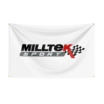 90x50cm Millteks Vlajka Polyester Vytlačené Racing Car Banner Pre Decor ft Vlajka DecorFlag Banner Pre Decor
