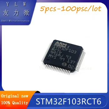 STM32F103RCT6 103RC LQFP64 Nové Dovezené Pôvodné ST32-bitový Mikroprocesor Microcontroller
