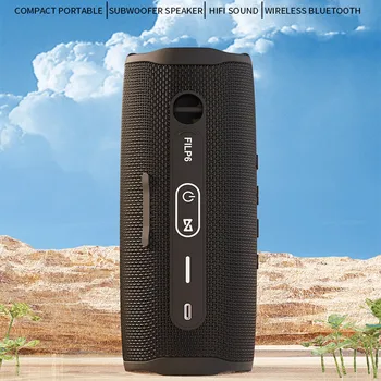 Flip6 Nepremokavé Bezdrôtové Bluetooth Reproduktor, Vonkajší Koni Card, Audio, MP3 Hudobný Prehrávač, Podpora AUX Audio Vstup, USB Prehrávanie
