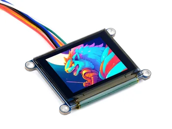 1.27 palcový RGB OLED Displej Modul, 128×96 Rozlíšenie, 262K Farieb, SPI Rozhranie, pre Raspberry Pi, Arduino, STM32
