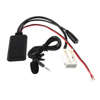 Auto Modul Bluetooth Handsfree 12Pin Konektor Rádio Stereo AUX kábel Kábel Adaptéra Audio Prijímač pre BMW E64 E65 E66 Kvality