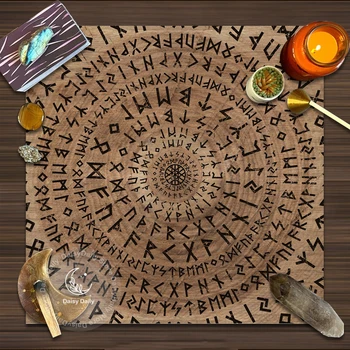 Tarot Obrus Keltské Posvätná Geometria Oltár Handričkou Pohanské Wicca Astrológia Oracle Karty Mat Okultné Symbol Umenia Veštenie Art Decor