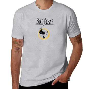 Nové Veľké Ryby Krúžok T-Shirt prázdne t košele letné oblečenie tričká pre mužov pack