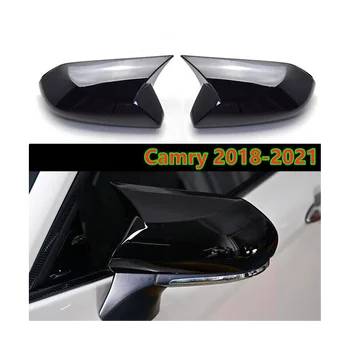 Pre Toyota Camry 2018-2022 CAMRY M ŠTÝL Retrofit Zrkadlo Pokrytie Bullhorn Uhlie