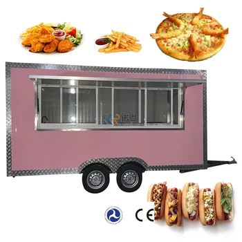 2023 Maloobchod Potravín Košíka Vonkajšie Rýchlo Truck Kuchyňa Austrálsky Trailer Potravín Príves s plne vybavená Kuchyňa Zariadení