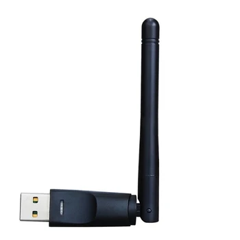 150Mbps 2.4 G Ralink-RT8188 Bezdrôtovú Sieťovú Kartu USB 2DBi Antény WiFi Dongle Adaptér LAN Sieťové Karty pre PC, Notebook