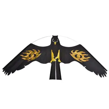 128X52cm Emulácia Obrovský Orol Kite Vták Scarer Vták Jednotky Kite Strašiak Repelenty Ovládanie Pre Záhrade, na Dvore Farmy