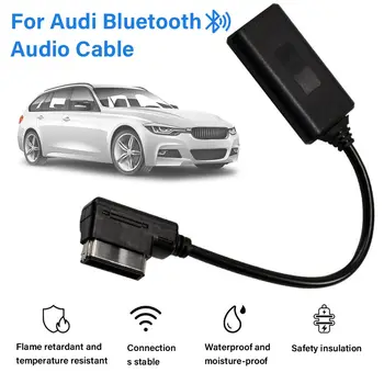 Pre AMI MMI 3G/2G Aux Bluetooth-kompatibilného Adaptéra Auto Audio Kábel pre Audi Q5 A5 A7 R7 S5 Q7 A6 L A8L 2008 - 2012